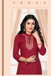 Crayons H Dot By Hirwa Straight With Embroidery Kurtis Wholesale Clothing Suppliers In India